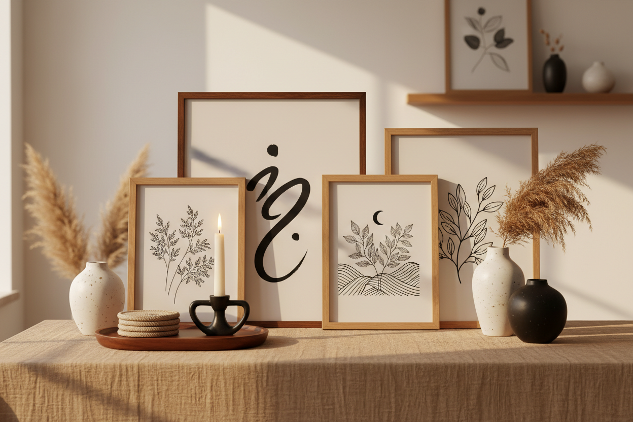 Black & White Decor