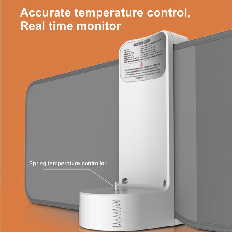 Baby bottle warmer base with temperature controller and inner heating mechanism view