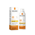 SPF 60 spray lotion sunscreen bottle and box, Ultra Light, EELHOE