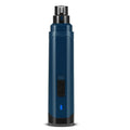 Blue pet nail grinder front view with black power button panel