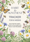 Habit & Movement Tracker – 8 Weeks | Printable PDF